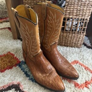 Brown Vintage 90’s Cowboy Boots